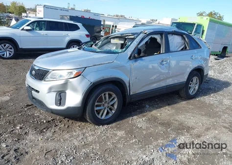 2014 Kia Sorento Lx from USA, damaged, VIN 5XYKTCA68EG445981